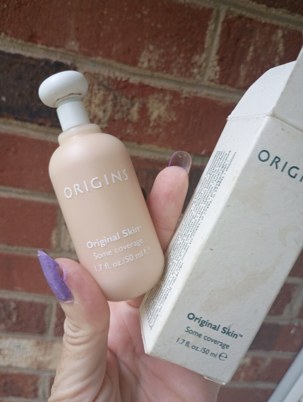 ORIGINS PORCELAIN #7 ORIGINAL SKIN SOME COVERAGE FOUNDATION  1.7 OZ